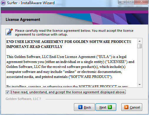 Golden Software Surfer 17【三维建模绘图软件】免费英文版 附破解文件安装图文教程