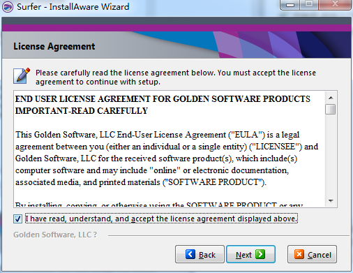 Golden Software Surfer 18【三维建模绘图软件】英文破解版安装图文教程