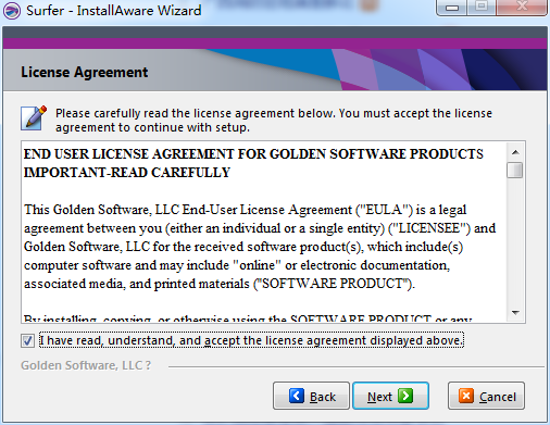Golden Software Surfer 20【3D立体建模软件】免费英文版下载安装图文教程
