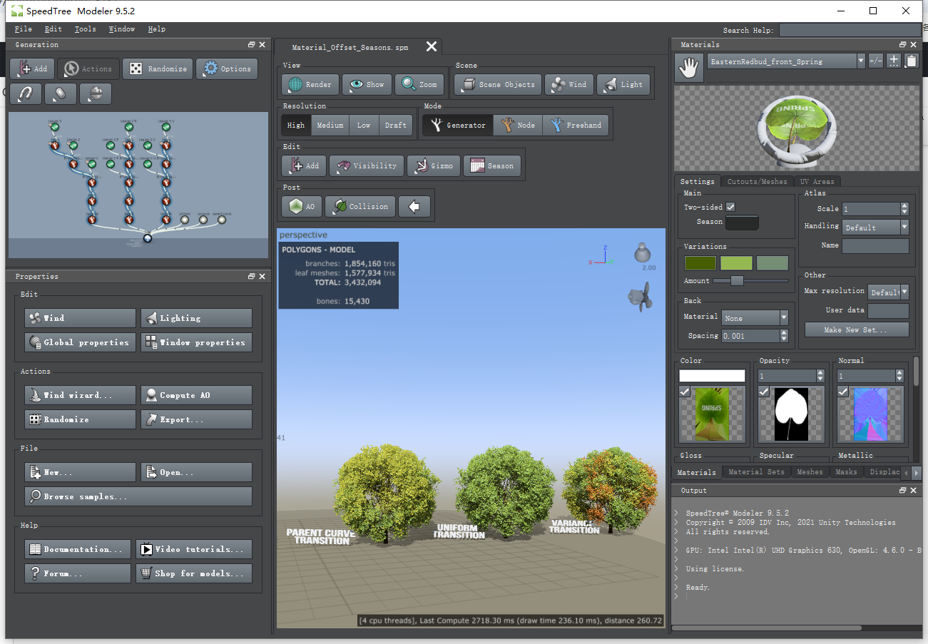 SpeedTree Modeler Pro 9.5.2官方电脑破解版