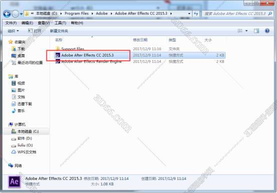Adobe After Effects cc2015.3绿色破解版安装图文教程