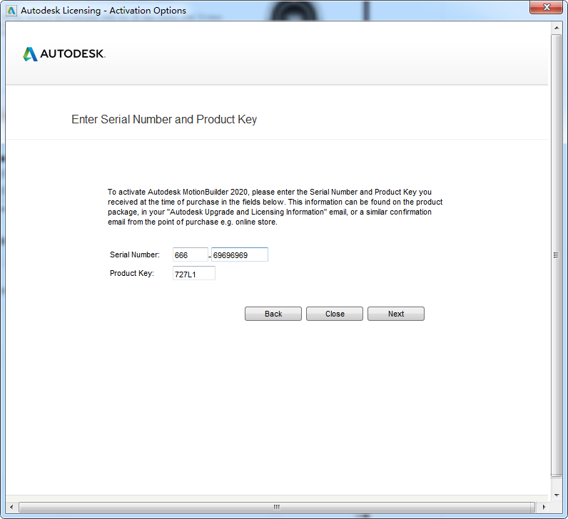 Autodesk MotionBuilder 2020【3D角色动画软件】免费英文版 附注册机安装图文教程