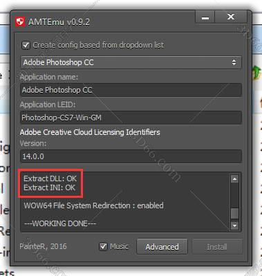 Adobe Photoshop cc【PS cc】破解版含序列号安装图文教程