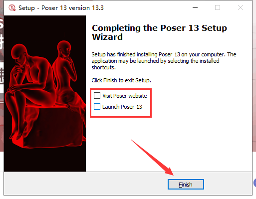 Poser 13.3（三维人体动画渲染软件下载）最新稳定版安装图文教程
