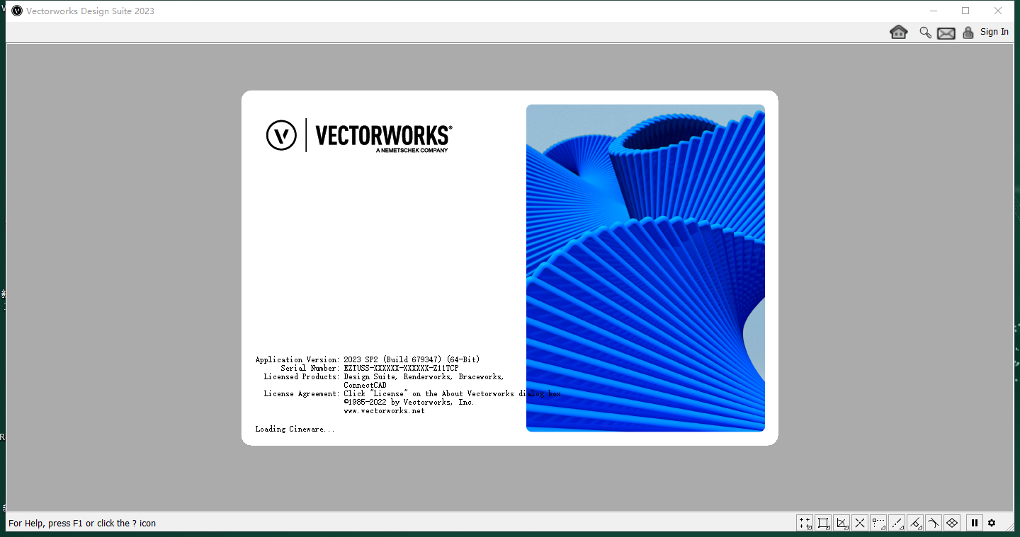Vectorworks 2023英文版免费下载安装图文教程