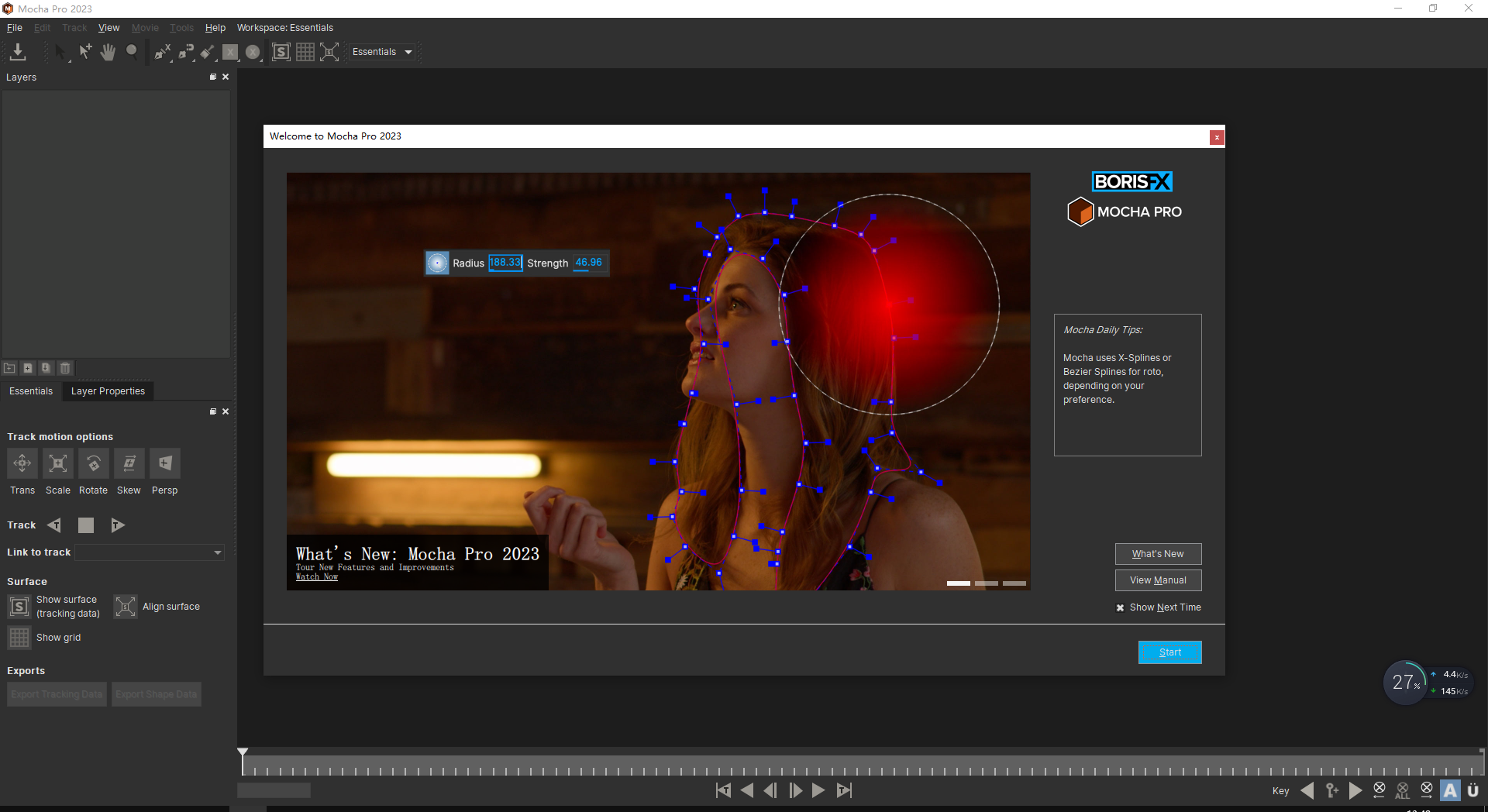 【AE插件】Boris FX Mocha Pro 2023 v10.0.1平面跟踪软件英文版安装图文教程