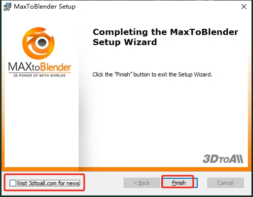 【3DMAX插件】3DS MAX模型场景导入Blender插件 3DtoAll MaxToBlender V3.3 For 3DS MAX 2015-2023 破解版下载安装图文教程