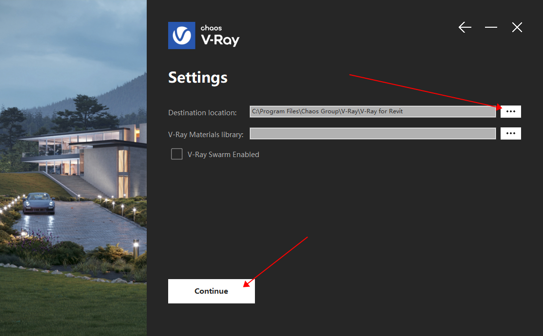 【VR渲染器下载】VRay5.2 for revit2018-2023英文破解版安装图文教程