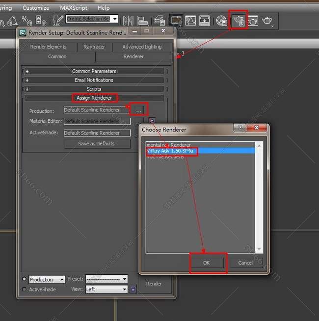 vray1.5【adv 1.5 sp4 for 3dmax2010】渲染器（64位）英文版安装图文教程