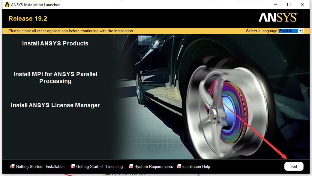 ANSYS Products 19【大型通用有限元分析软件】破解版附破解补丁安装图文教程
