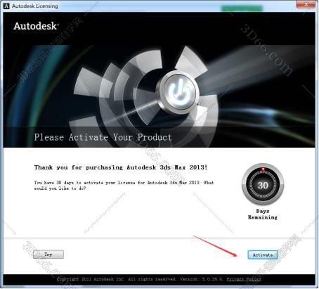 3dmax 2013【3dsmax2013】官方英文破解版（中英切换）安装图文教程