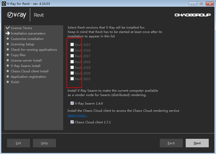 VRay4.1 for Revit 2015-2021 完整破解版安装图文教程
