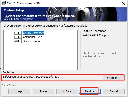 DS CATIA Composer R2023（三维设计软件）免费版安装图文教程