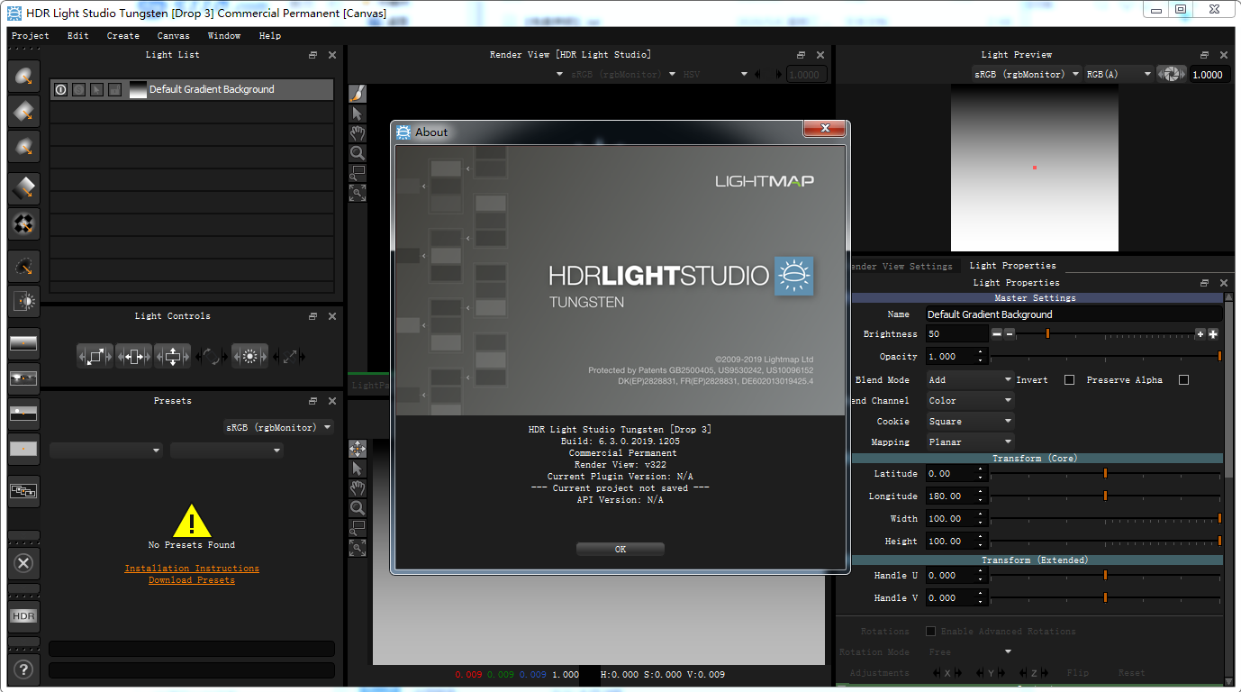Lightmap HDR Light Studio Carbon 6.3.0【三维渲染室内摄影棚灯光HDR环境软件】破解版 附安装教程安装图文教程
