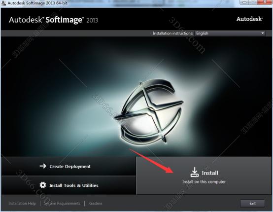 Autodesk SoftImage2013【SoftImage2013】破解版安装图文教程