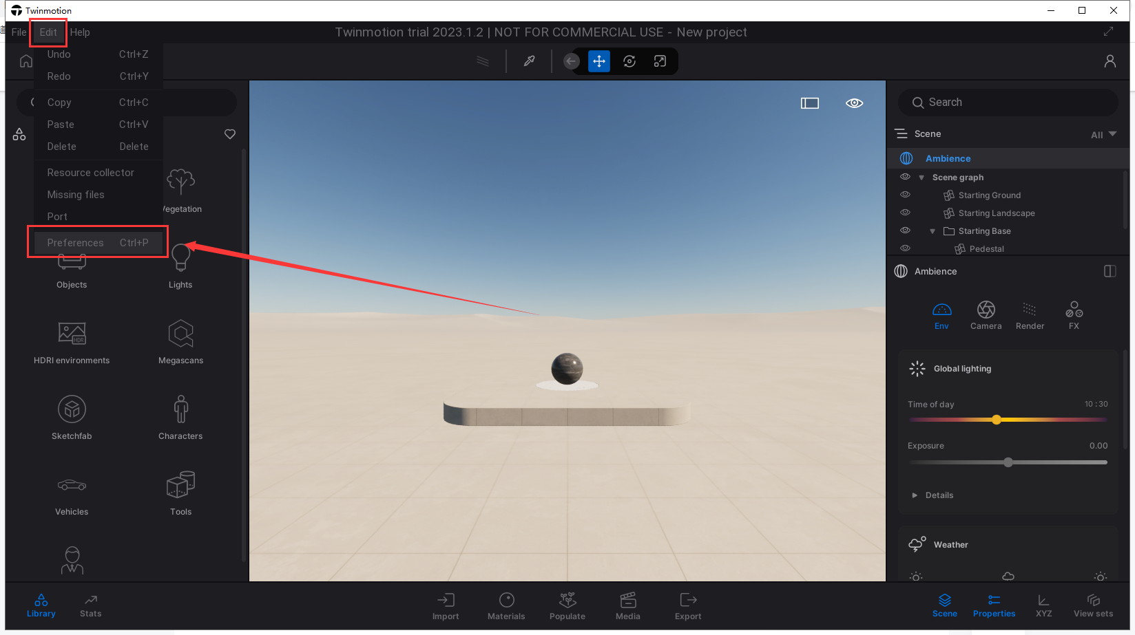 Twinmotion 2023最新版_免费版_中文版安装图文教程