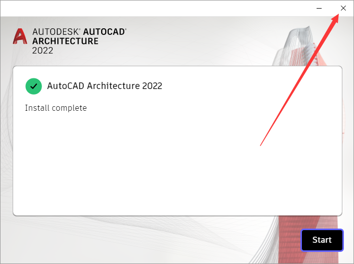 AutoCAD Architecture 2022【CAD建筑版】汉化版安装图文教程