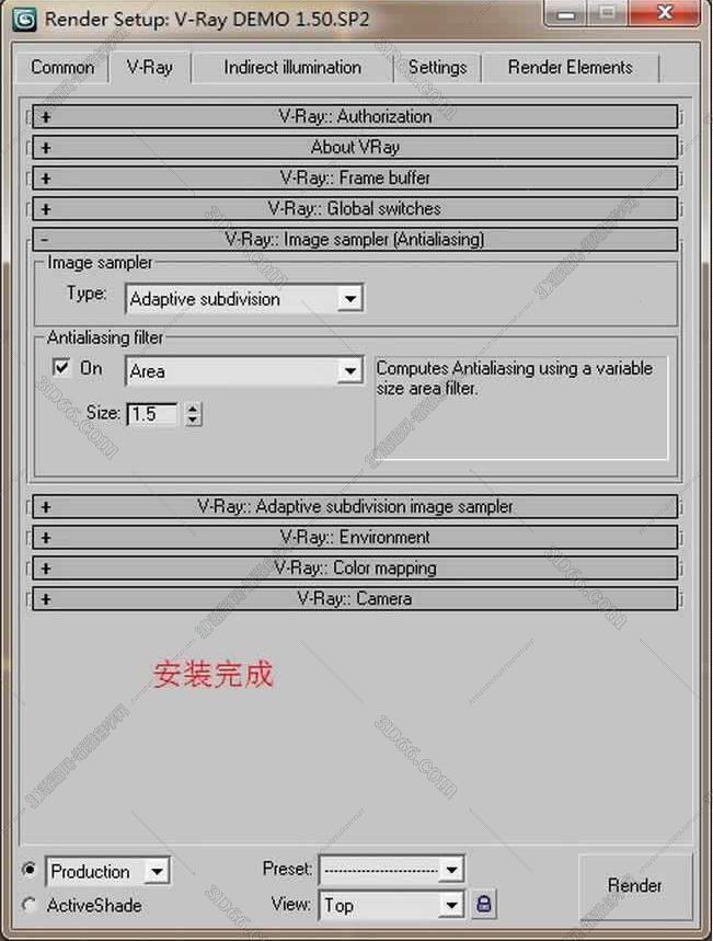 vray1.5【adv 1.5 sp2 for 3dmax2009】渲染器(64位)英文版 vray1.5【adv 1.5 sp2 for 3dmax2009】渲染器(64位)英文版