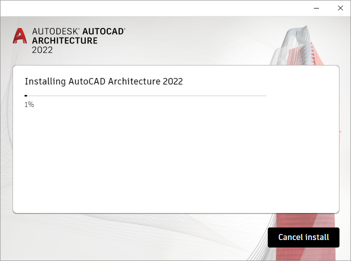 AutoCAD Architecture 2022【CAD建筑版】汉化版安装图文教程