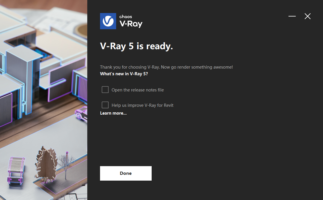 【VR渲染器下载】VRay5.2 for revit2018-2023英文破解版安装图文教程