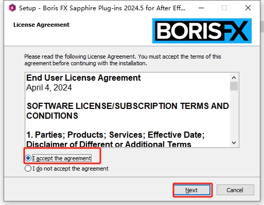 AE蓝宝石插件：BorisFX Sapphire 2024.5免费正式版安装图文教程