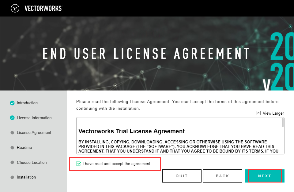 Vectorworks 2020【附破解补丁+安装教程】英文版安装图文教程