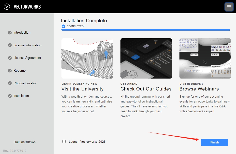 Vectorworks 2025正式版+安装教程安装图文教程
