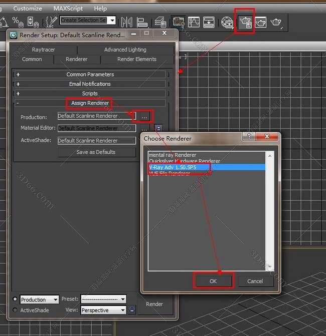 vray1.5【adv 1.5 sp5 for 3dmax2011】渲染器（64位）英文版安装图文教程