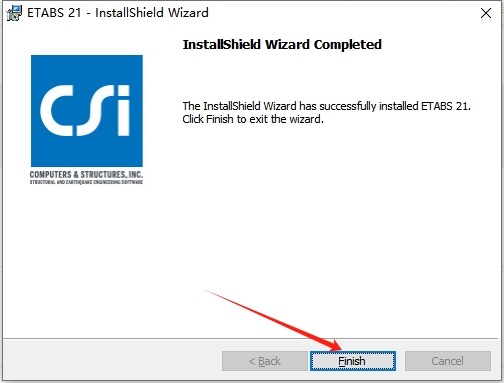 CSI ETABS Ultimate 21.2官方正式破解版+破解文件安装图文教程