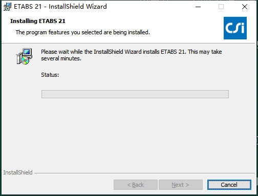 CSI ETABS Ultimate 21.2官方正式破解版+破解文件安装图文教程