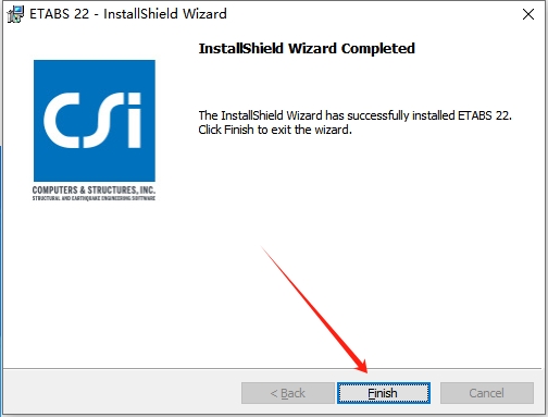 CSI ETABS Ultimate 22.5（房屋建筑结构分析设计软件）最新免费激活版安装图文教程