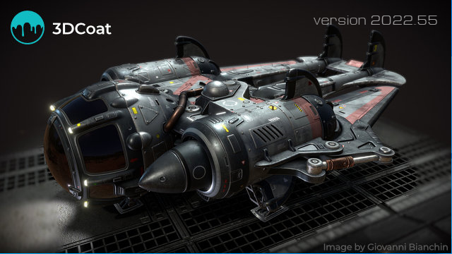 3D Coat v2022.55（游戏模型雕刻软件 ）中文免费稳定版安装图文教程