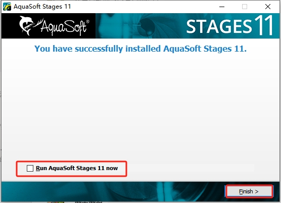 AquaSoft Stages 11.8.05免费破解版安装图文教程