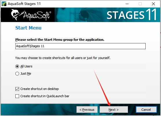 AquaSoft Stages 11.8.05免费破解版安装图文教程