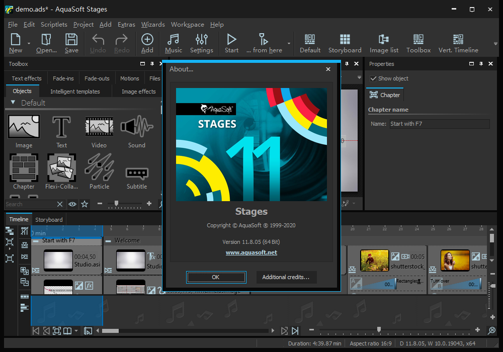 AquaSoft Stages 11.8.05免费破解版