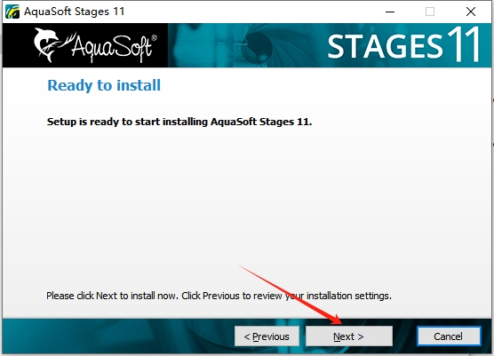 AquaSoft Stages 11.8.05免费破解版安装图文教程