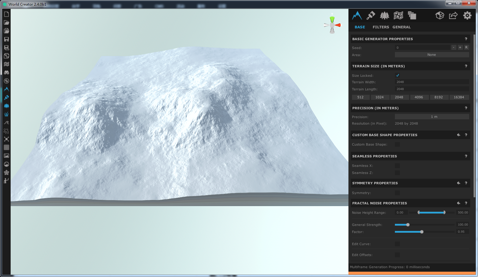 World Creator v2.4.0【GPU三维地形生成软件】英文绿色破解版下载安装图文教程