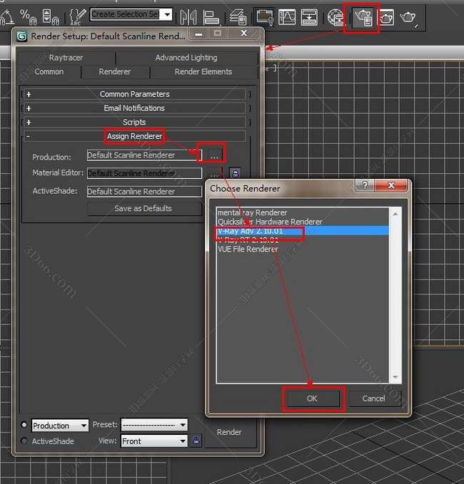 VRay 2.0【vr 2.0】 SP1 for 3dsmax2011 (64位) 中英文双语切换官方破解版安装图文教程