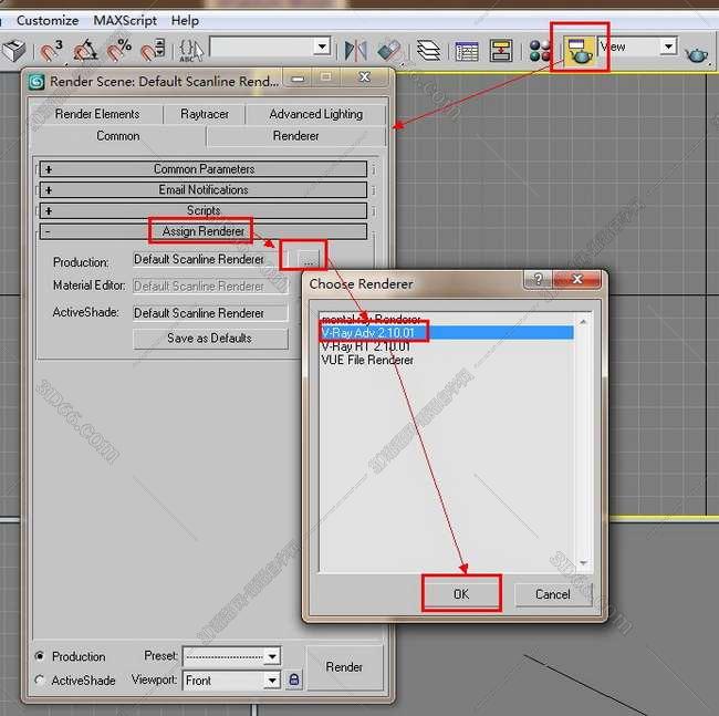 VRay 2.0【vr 2.0】 SP1 for 3dsmax9.0 (64位) 中英文双语切换官方破解版安装图文教程