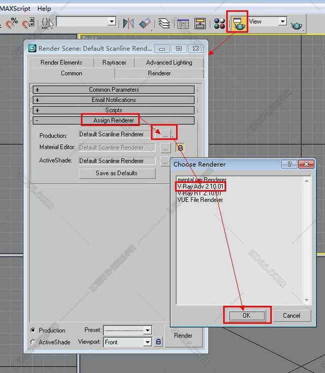 VRay 2.0【vr 2.0】 SP1 for 3dsmax2008 (32位) 中英文双语切换官方破解版安装图文教程
