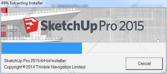 草图大师SketchUp pro 2015简体中文绿色破解版安装图文教程