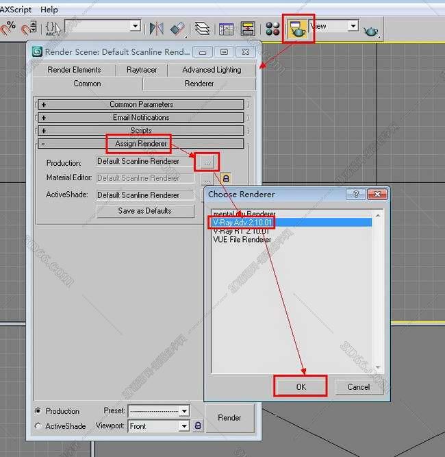 VRay 2.0【vr 2.0】 SP1 for 3dsmax2008 (64位) 中英文双语切换官方破解版安装图文教程