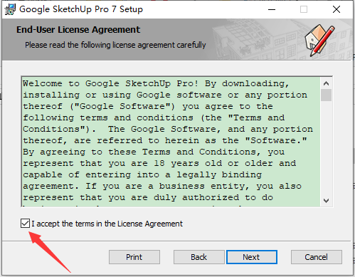 草图大师Google SketchUp pro7.0 简体中文破解版安装图文教程