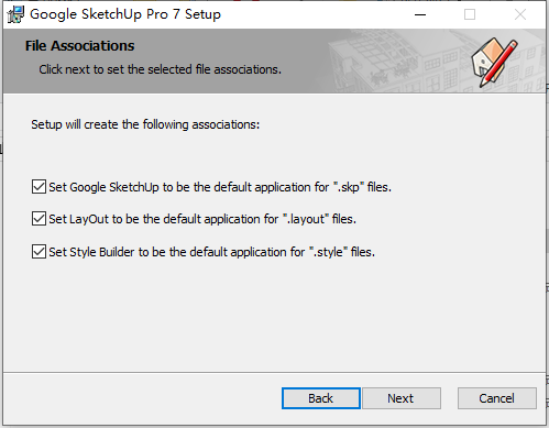 草图大师Google SketchUp pro7.0 简体中文破解版安装图文教程