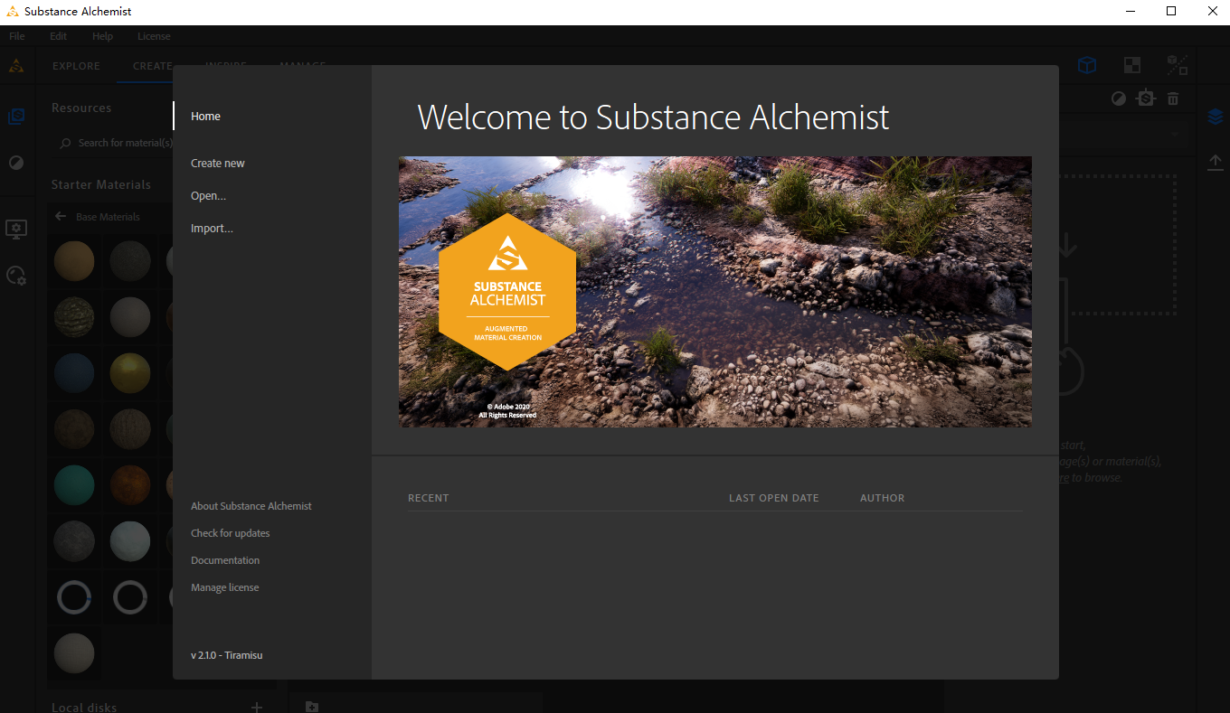 Substance Alchemist2020【材质纹理编辑创建软件】英文绿色激活版安装图文教程