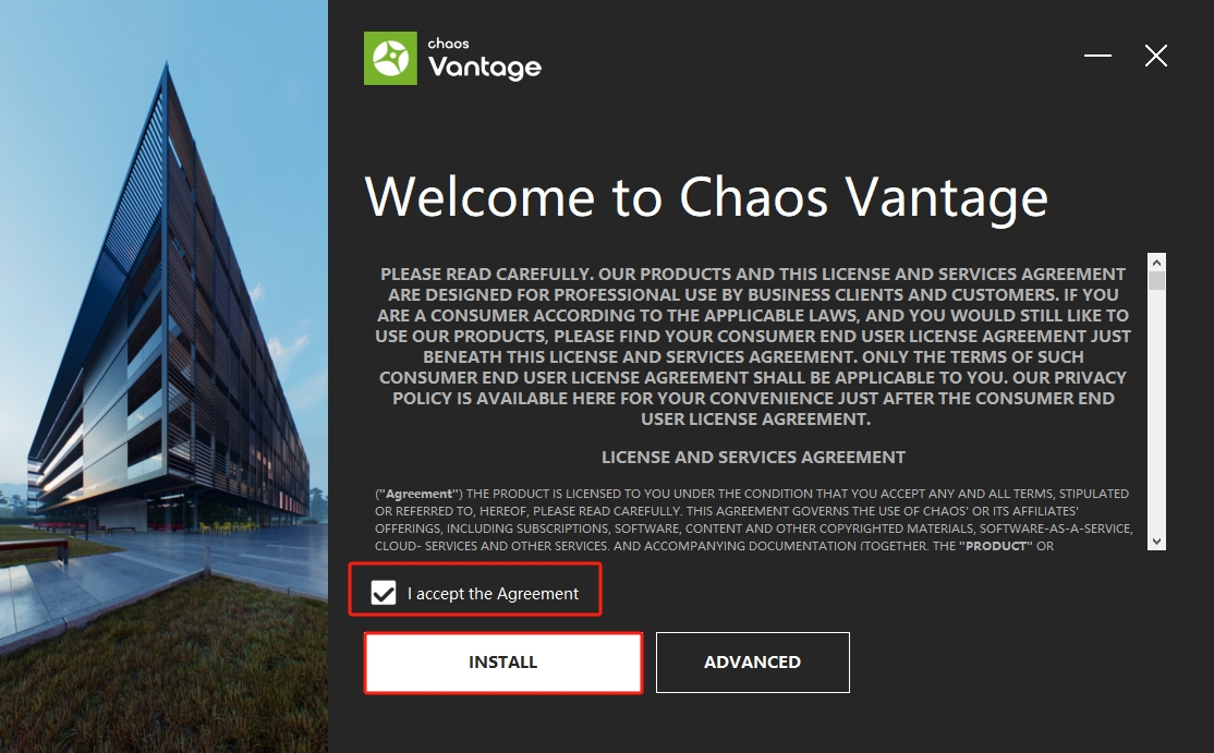 Chaos Vantage 2.0.1 汉化完整版+安装教程安装图文教程