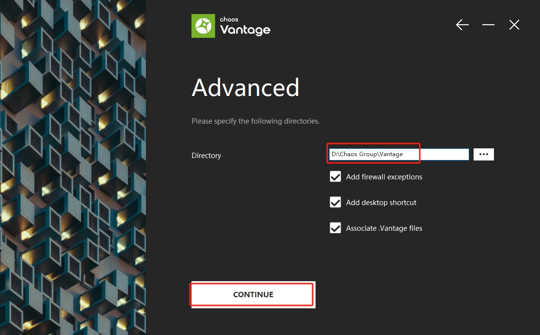 Chaos Vantage 1.8.4汉化完整版安装图文教程