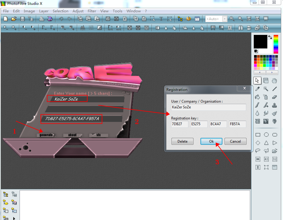 photofiltre studio v10.14【图像特效处理软件】免费破解版安装图文教程