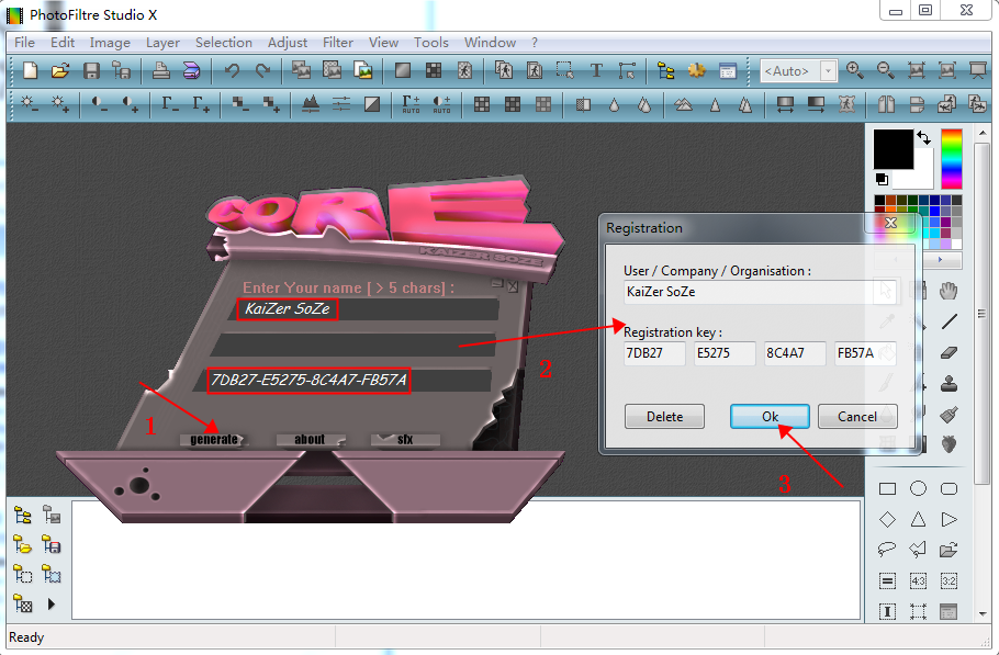 photofiltre studio v10.13【图片编辑软件】汉化破解版安装图文教程