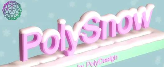 PolySnow v1.04（免费版）下载-3dmax雪覆盖模拟插件